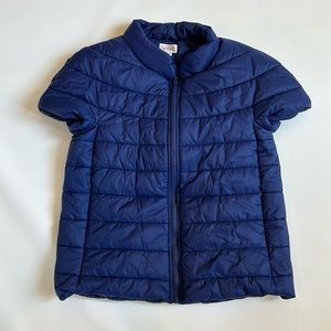 Top it Off Short Sleeve Puffy Jacket